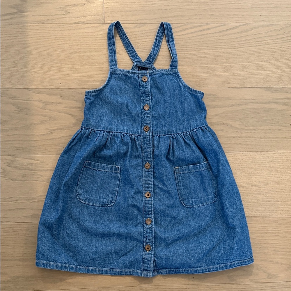 GAP 4T Blue Denim Toddler Dress